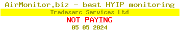 Tradesarc Services Ltd HYIP Status Button
